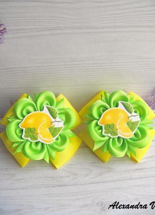 Чарівні бантики з лимончиками3 фото