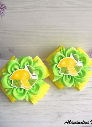 Чарівні бантики з лимончиками5 фото