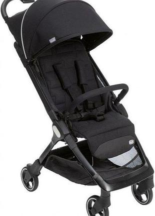 Прогулочная коляска chicco we черная (79885.95)