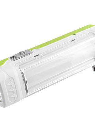 Ліхтар luxury 1029, 1w + 9smd, вбудований акумулятор, зу 220v