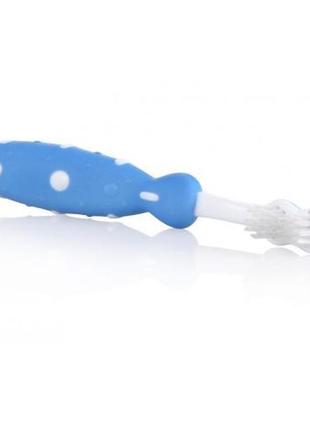 Набор зубных щеток, 3 этапа., nuby (голубые)2 фото
