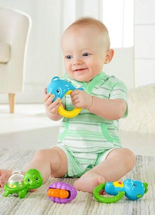 Музичний мобіль підводні друзі fisher price (dfp12)6 фото