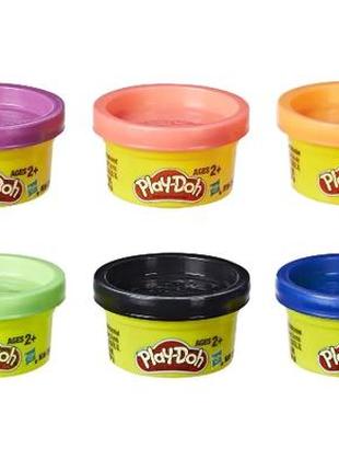 Набор для творчества hasbro play-doh пластилин 10 баночек 220372 фото