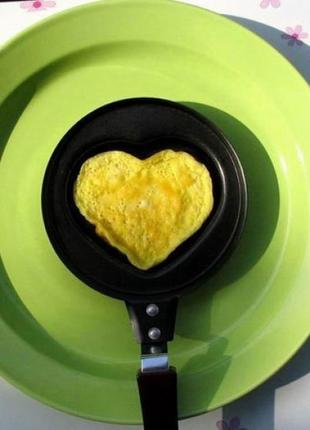 Мини сковородка сердце2 фото