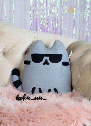 М'яка іграшка - подушка кіт пушин, pusheen ket.1 фото