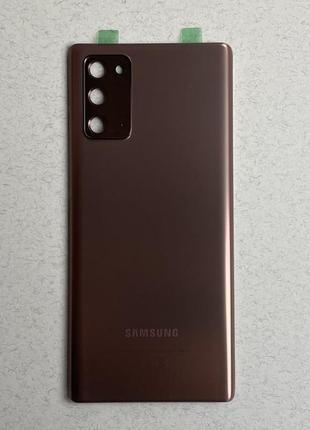 Задняя крышка для galaxy note 20 mystic bronze бронзового цвета (sm- n980)