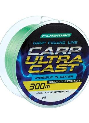 Волосінь flagman carp ultra cast 300 м 0.35 мм
