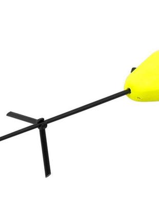 Зимовий вудильник flagman балалайка sk з пінопластовою ручкою жовтий