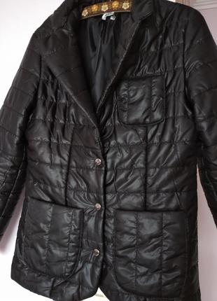 Синтепоновая стьобана  куртка курточка піджак косуха3 фото