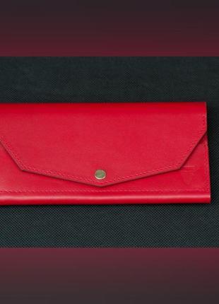 Кожаный женский бумажник3 фото
