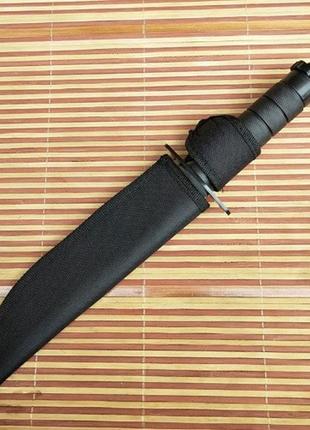 Нож финка с упором армейский охотничий columbia с чехлом4 фото