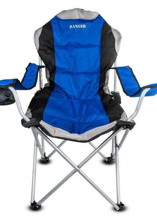 Складное кресло-шезлонг ranger fc 750-052 blue