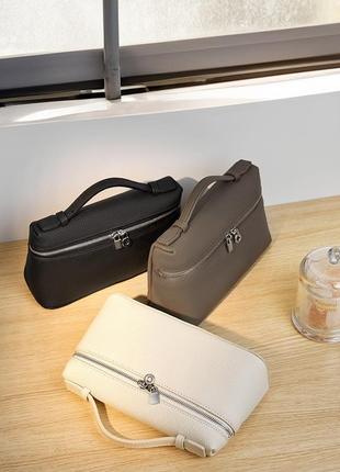 Шкіряна жіноча сумка. сумочка клатч жіноча маленька модна з натуральної шкіри (чорна)4 фото