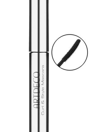 Artdeco curl & style mascara артдеко туш для очей чорна керл