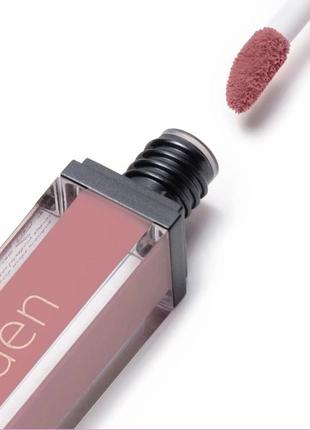 Aden cosmetics liquid lipstick рідка помада для губ 07 nude elegance4 фото