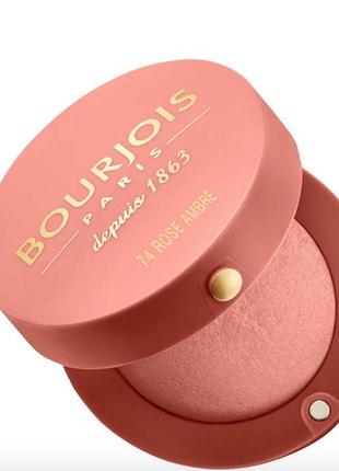 74 bourjois pastel joues компактные румяна с зеркальцем буржуа 74 rose ambre1 фото