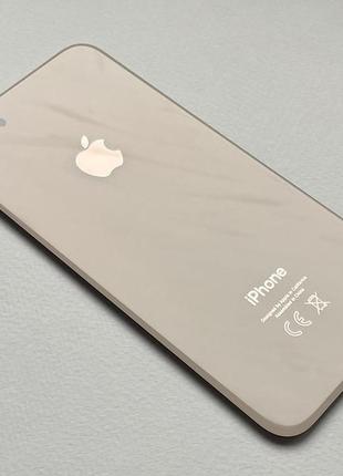 Iphone 8 gold задняя стеклянная крышка с защитным стеклом камеры золотого цвета для ремонта