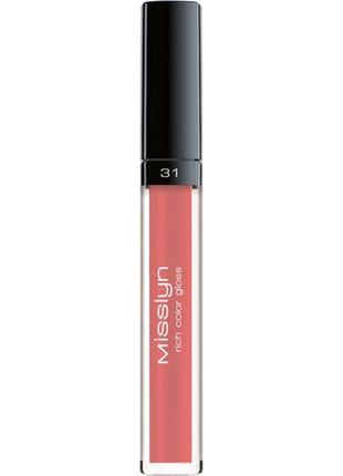 Misslyn rich color gloss блеск для губ мисслин в ассортименте2 фото