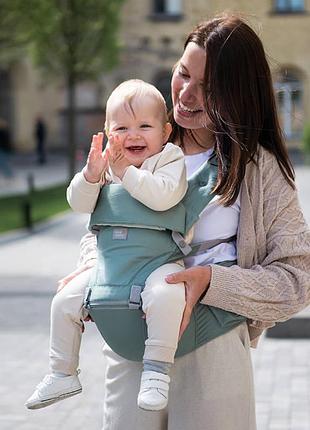 Переноска дитяча хіпсіт 6 в 1 - м'ятний (lc712), love carry