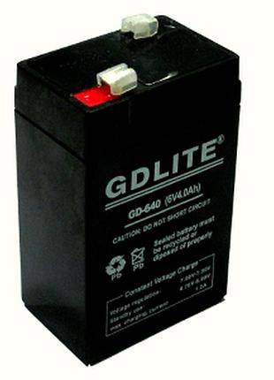Аккумулятор gd lite 6v 4 ah