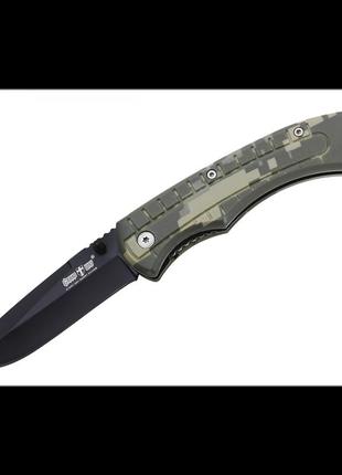 Складной нож камуфляж e-27