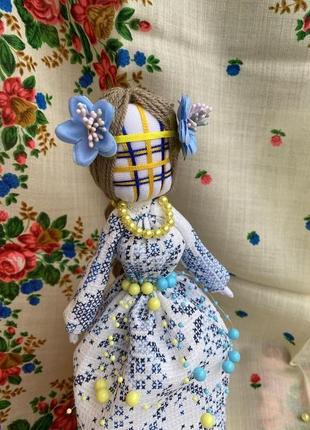 Мотанка украинка , кукла ручной работы , кукла мотанка, handmade doll , textile doll2 фото