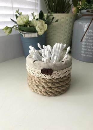 Джутова корзинка, корзина з джуту