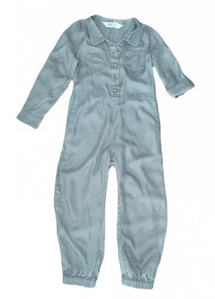 Комбінезон віскозний для дівчинки h&m bdo81363 104 см (3-4 years) хакі