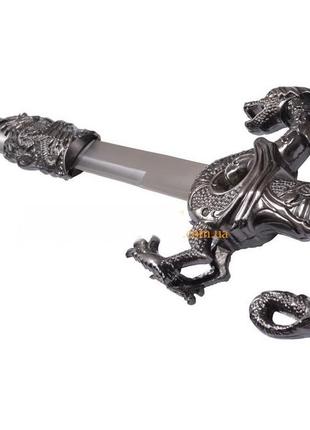 Сувенірна зброя шабля китайський дракон + піхви з драконом з гравіюванням на лезі