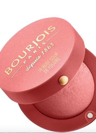 16 bourjois pastel joues компактні рум'яна з дзеркальцем буржуа 16 rose coup de foudre