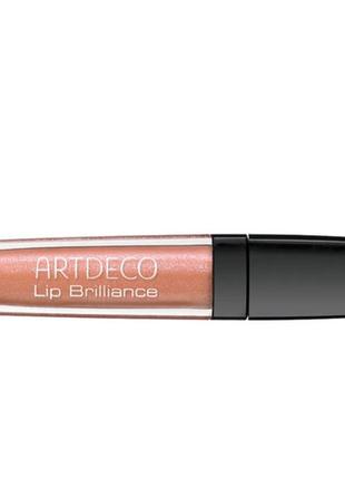 Artdeco lip brilliance тон- 38 brilliant soft coral блеск для губ устойчивый артдеко long-lasting lip gloss