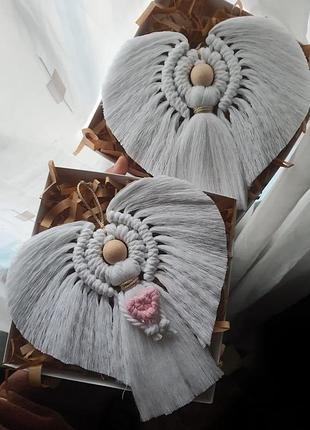 Ангелочек-оберег с сердечком