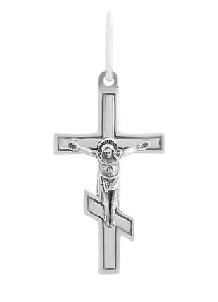 Серебряный крестик ogosilver без камней (2156864)