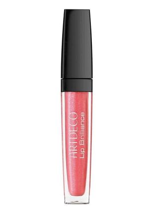 Artdeco lip brilliance 2 - strawberry glaze блеск для губ устойчивый артдеко long-lasting lip gloss1 фото