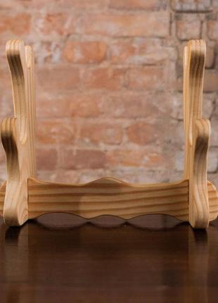 Підставка дерев’яна для катани на 2 шт8 фото