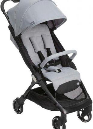 Прогулочная коляска chicco we серая (79885.19)