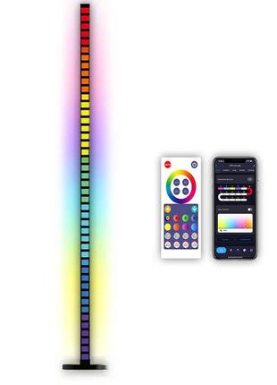 Підлогова кутова led лампа rgb magic 2 bluetooth usb with app