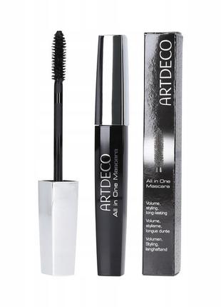 Artdeco all in one mascara водостійка туш для вій об'ємом і збільшення артдеко2 фото