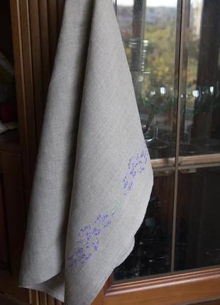 Кухонное полотенце или мини-скатерть с ручной вышивкой2 фото