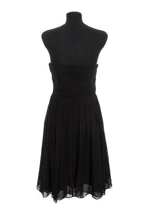 Вечерние классическое чёрное коктейльное платье бренда minimum7 фото