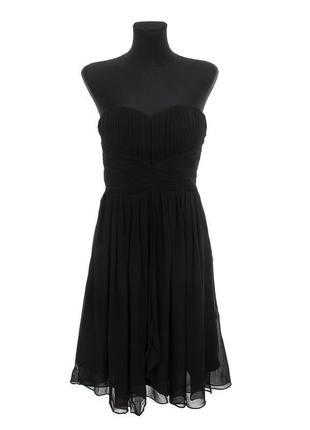 Чёрное платье корсет minimum