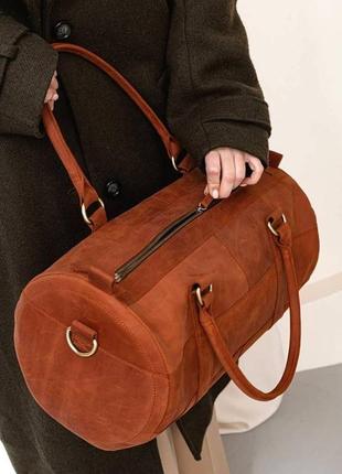 Кожаная сумка harper светло-коричневая crazy horse bn-bag-14-k-kr3 фото