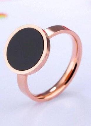 Кольцо розовое золото с фианитом размер 79 фото