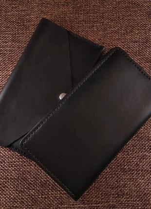 Мужское портмоне, кошелек, трэвелер6 фото