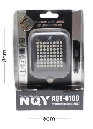 Задній ліхтар із поворотником і лазерною розміткою aqy-01002 фото