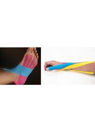 Кинезио тейп kinesiology tape 5см х 5м9 фото