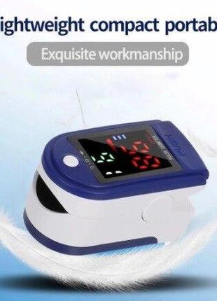 Пульсоксиметр fingertip pulse oximeter lk872 фото