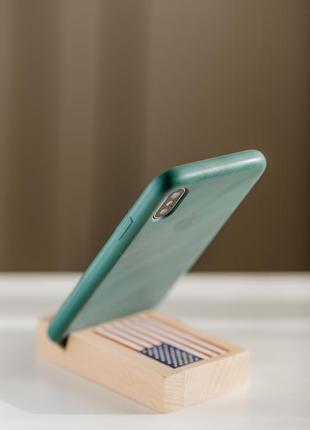 Дерев'яна підставка для телефону, планшета2 фото