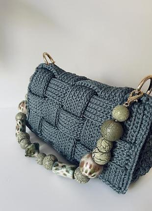 Вʼязана плетена сумка handmade