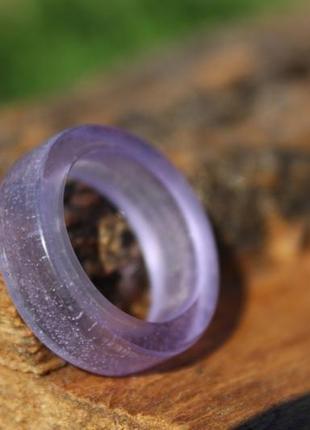 Кольцо нежно фиолетовое4 фото